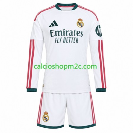 Real Madrid Bambino Maglia Prima 2026/2027 Manica Lunga Real Madrid Bambino Maglia Prima 2026/2027 Manica Lunga